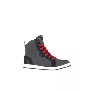 Bottes de moto élégantes et audacieuses pour hommes Oj Black Urban-Touring, finition mate, 4 saisons - Product Image 1