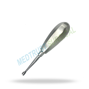 Elevador Dental Quirúrgico Pequeño de 6.4mm con Punta de Ala, Mango 503, para Extracción de Dientes y Elevación de Raíces - Product Image 3