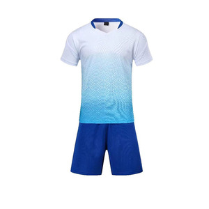 2025 Trending Full Sublimation Soccer Jersey Set Custom Design Solid Short Football Uniform Wholesale Quick-Dry Breathable - Product Image 1