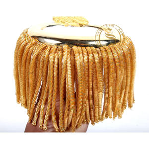 Épaulettes d'épaule de haute qualité sur mesure Bullion Fringe Marching Band - Product Image 2