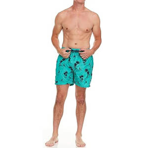 กางเกงว่ายน้ำผู้ชายสีพื้นลำลอง ผ้าฝ้าย 100% ระบายอากาศ แห้งเร็ว ปรับแต่งได้ สไตล์สตรีท ขายส่ง - Product Image 6