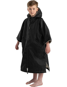 Custom Waterproof Dry Surf Beach Swim Parka Coat Change <b>Robes</b> Poncho <b>Changing</b> <b>Robe</b> With Recycled Material for <b>Adults</b> and Kids - Product Image 2