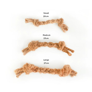 Fibra de coco Chew ROP Pin en Cocoball mascota perro juguete Wagglycove Coco tirar cuerda Rurable dientes limpiar masticar cuerda Juguetes - Product Image 4