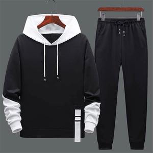 2025 NUEVO CONJUNTO DE CHÁNDAL PARA HOMBRE Y SUDADERA CON CAPUCHA CHÁNDAL ALGODÓN/POLIÉSTER CINTURÓN LATERAL CONJUNTO DE DOS PIEZAS DESGASTE ATLÉTICO - Product Image 3
