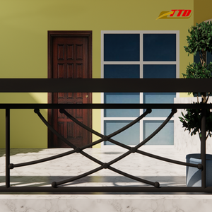 Rampe de balcon forgée à la main et fabriquée au Vietnam avec un savoir-faire haut de gamme et 100 de matières premières vietnamiennes - Product Image 1