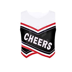 Prix raisonnable, vente directe d'usine, uniforme de cheerleading respirant de haute qualité sans manches, nouveau style, vêtements de sport - Product Image 3
