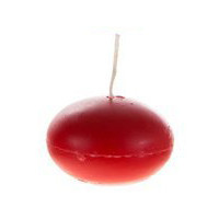 CGA077-R - 1.5 Floating <b>Candles</b> - <b>Red</b> - Product Image 2