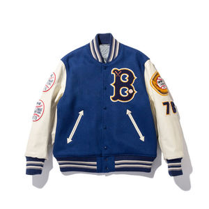 Top Selling Best Quality Men's Varsity Jackets Latest Design Windproof Over Sized Men Long Sleeve Baseball Varsity Jackets - Product Image 1