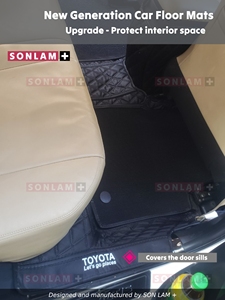 Alfombrillas de Coche de Cuero Nappa Suave ODM al por Mayor, Accesorios de Lujo para Automóviles, Alfombrillas Personalizadas para Toyota Altis, Juego Completo - Product Image 5