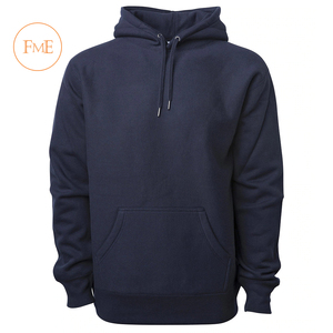 100% Cotton Heavy Weight Fleece Oversized Men's Hoodie with String Snap Button & Pocket Customizable Winter Clothing - Product Image 2
