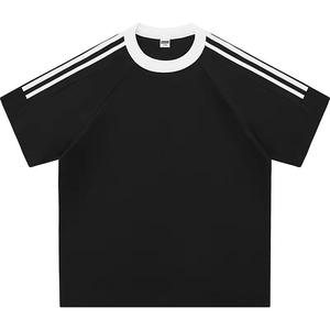 T-shirt de sport à col rond en polyester respirant à séchage rapide | Chemise d'entraînement pour hommes pour les activités sportives en équipe - Product Image 4