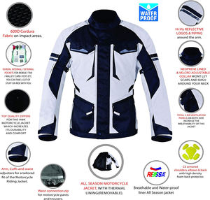 Chaqueta textil Cordura impermeable de alta calidad 100% para adultos, ropa deportiva personalizada para carreras de motos, Material de PU transpirable - Product Image 2