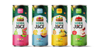Verse 250Ml Ananasvruchtensap Natuurlijke Puree Met Doos/Fles Verpakking Smaakvolle Dranken Met Private Label Van Leverancier
