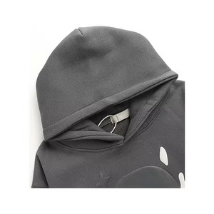 Sudadera con capucha de gran tamaño personalizada de primera calidad, suéter básico de mezcla de algodón, sudaderas con capucha de gran tamaño para hombres, sudaderas con capucha de gran tamaño personalizadas - Product Image 2