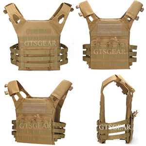 เสื้อกั๊กยุทธวิธีลายพรางเกรดมืออาชีพสำหรับ VST01กิจกรรมกลางแจ้ง CS อุปกรณ์ฝึกความปลอดภัยคุณภาพสูงโพลีเอสเตอร์น้ำหนักเบา - Product Image 2