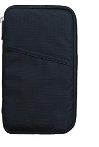 Funda de pasaporte de cuero genuino con cremallera, Logo personalizado de lujo - Product Image 2