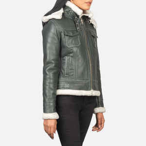 Chaqueta de Borrego Suave al Tacto, Cálida, con Opción de Logotipo Personalizado, para Mujer, Moda de Invierno, para Combinar en Capas y para un Look Cómodo Diario - Product Image 5