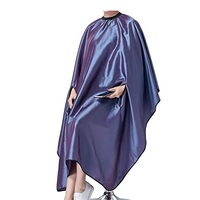 Cape de coiffeur professionnel, coupe de cheveux, Cape de coiffure, tablier en tissu extensible, imperméable à la main, robe de barbier pour Salon de coiffure
