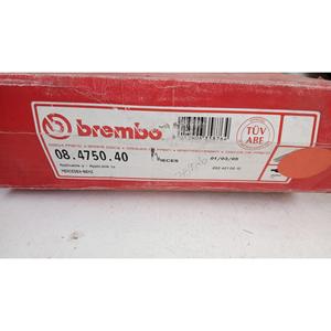COPPIA DI DISCHI FRENO ANTERIORI MERCEDES Classe C Berlina W202 (93>97) 08.4750.40 Benzina - Product Image 5