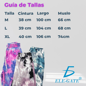 Pantaloni Jogger a Vita Alta con Cinturino Regolabile, Tie-Dye, Traspiranti e Leggeri, Stile Hip Hop, Motivo Formale Intrecciato per Ufficio e Tempo Libero - Product Image 5