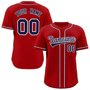 Custom <b>Baseball</b> Jersey Breathable Design with Custom Embroidery Features Team Name Logo Number Stylish <b>Baseball</b> Shirt Set - Product Image 3