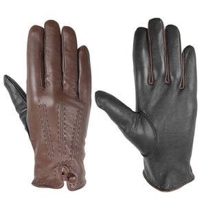 Gants d'hiver tendance en cuir véritable personnalisables, robustes, doux, respirants et écologiques, pour l'extérieur – Vente chaude - Product Image 4