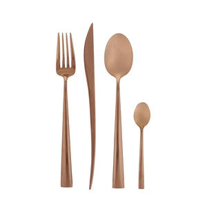Elegant Disposable Eco-Friendly Cutlery Set <b>Pink</b> Resin Handles Stainless Steel Heads for Stylish Dining Weddings <b>Gift</b> Hampers - Product Image 3