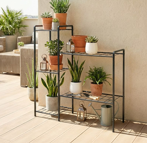 Metal Plant <b>Stand</b>, Multi Tier Plant <b>Stand</b>, Flower <b>Pot</b> Rack, Indoor Plant Shelf, Outdoor Plant <b>Stand</b>, Garden Plant Rack, Balcony - Product Image 1