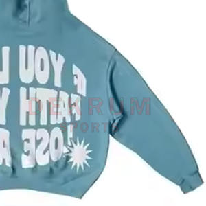 Survêtement d'entraînement d'hiver pour hommes de haute qualité Design décontracté Impression bouffante Logo Plus Size Option Écologique 100% Coton Usine - Product Image 6