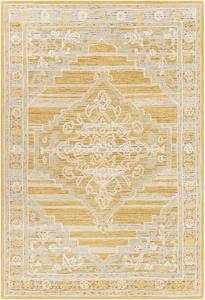 Tapis en laine fait main moderne, motif floral, tapis rectangulaire, haute qualité, antidérapant, lavable, poil moyen, décoration intérieure, salon - Product Image 3