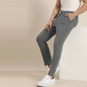 <b>Men's</b> Pants Loose Jogger Track Pants Cotton Fleece Blank Grey High Quality Custom Made Logo <b>Baggy</b> Sweatpants <b>Men's</b> <b>Trousers</b> - Product Image 5