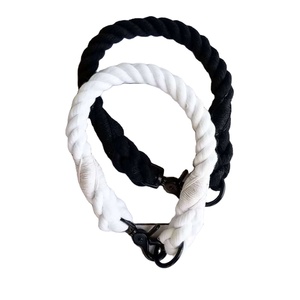 Hand Made Stylish Cotton Rope Leash Dog Slip <b>Lead</b> Dog Leash Cotton Rope Dog Collar 100 % Pure Cotton - Product Image 1