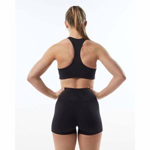 78% nylon 22% élasthanne col haut style ajustement dos nageur ourlet sans reliure femmes soutien-gorge de sport occultant une pièce - Product Image 2