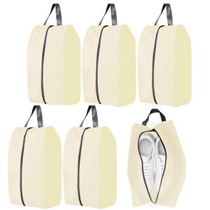 Factory Custom Multi-Functional Nylon Travel <b>Storage</b> Bag Luggage Organizer Shoe Bags Zipper Closure 5PCS Set for Home Travel - Product Image 1