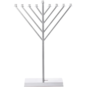 Nouvelle menorah de bougie en métal de conception classique pour la décoration de Noël pièce maîtresse de mariage bougeoir maison décor de table - Product Image 5