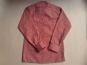 เสื้อเชิ้ตลายตารางบาวาเรียสำหรับผู้ชายผ้าฝ้าย100% เข้ารูปแบบดั้งเดิมสำหรับฤดูใบไม้ผลิ - Product Image 4