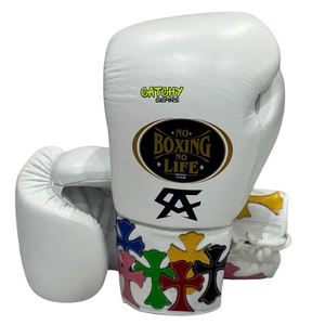 Guantes de Boxeo con Logotipo Personalizado, Cuero de Alta Calidad para Entrenamiento Profesional, Sparring, Gimnasio y Competencia - Product Image 3
