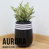 Jardinière en fibrociment écologique avec trou de drainage, aspect ciment minimaliste, pour la maison, le jardin, les murs végétaux, les espaces publics