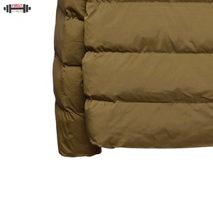 2025 Winter Pakistan Casual Custom Logo Design Fashion Stylish Breathable Eco-Friendly Unisex Long Puffer <b>Canvas</b> Custom Men's - Product Image 5