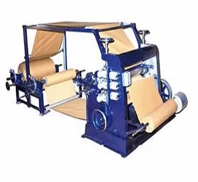 Boxmac Heavy Duty tốc độ cao duy nhất facer giấy corrugation máy (loại dọc) mang gắn với Reel đứng