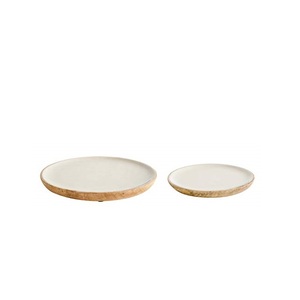 Unique Design Hot Selling Product for Wedding Anniversary & Engagement Party Catering Food Dessert Server Metal <b>Charger</b> <b>Plate</b> - Product Image 3