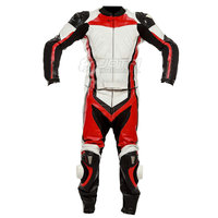 Traje de moto de cuero genuino Traje de moto de la mejor calidad Traje de moto de Venta caliente para unisex