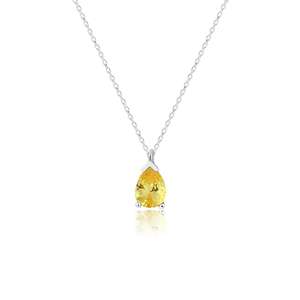 Collar AZURİS de Plata de Ley 925 con Diamantes Engastados - Product Image 2