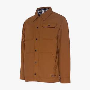 Veste chemise en flanelle à carreaux pour hommes, chaude et matelassée, à manches longues, doublée, vestes personnalisées pour hommes - Product Image 2