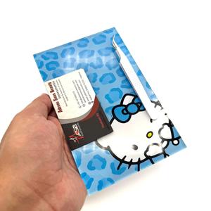 Baby Blue Cheetah Wholesale Price Cartoon Sustainable Acrylic Lash Pallet Tile With <b>Magnet</b> for Tweezer Custom Logo Eyelash Tiles - Product Image 2