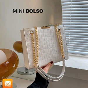Elegante Bolso de Hombro para Mujer con Cadena, Portátil e Impermeable - Colores Surtidos - Product Image 6