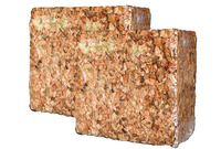 Blocs de copeaux de coque de noix de coco triplement lavés pour l'agriculture hydroponique