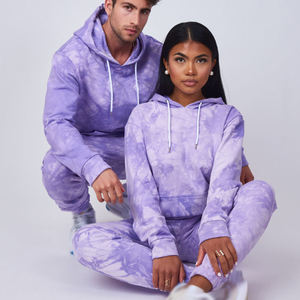 Ensemble d'entraînement de gymnastique unisexe respirant tie-dye Muscle Fit Sportswear avec sublimation pour l'hiver pour adultes - Product Image 2