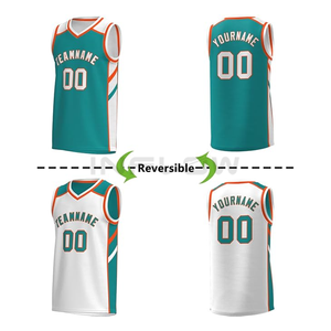 Camiseta de baloncesto personalizada Ropa de baloncesto Diseños de uniformes 100% poliéster Patrón de equipo juvenil Conjuntos de sublimación - Product Image 6