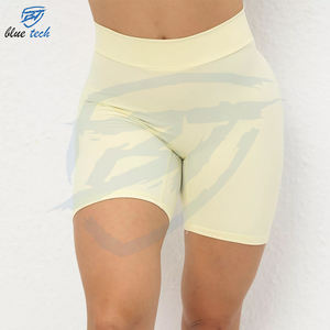 Women Seamless Scrunch Yoga Impact <b>Shorts</b> High Elasticity <b>Girls</b> Sports Wear Comfortable Running <b>Gym</b> <b>Shorts</b> - Product Image 6